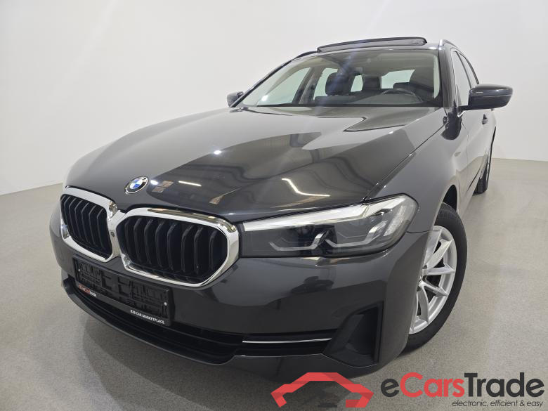 BMW 520d Touring Facelift Aut. Pano LED-Xenon LC-Pro Navi-Pro Leather KeylessGo Camera Klima PDC ...