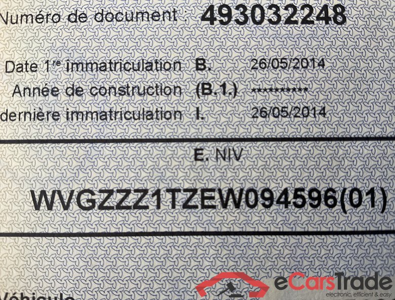 VOLKSWAGEN Touran Touran    Trendline 1.6 TDI  77 kW (105 ch) 6 vitesses manuel #4