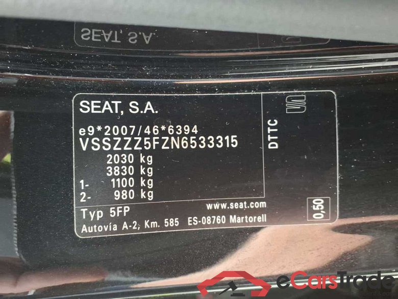 Seat Ateca (KHP)(08.2020->) DE - SUV5 2.0 TDI EU6d, Style (EURO 6d), (Facelift) 2020 - 2024 #2