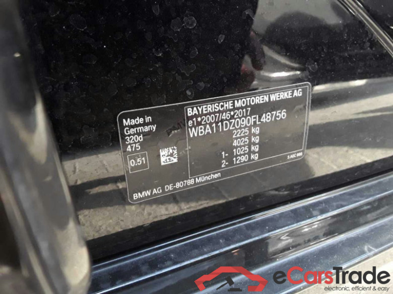 BMW Baureihe 3 Touring (G21)(06.2019->) DE - Kb5 320 d Mild-Hybrid EU6d, Advantage (EURO 6d), 2020 - 2022 #5