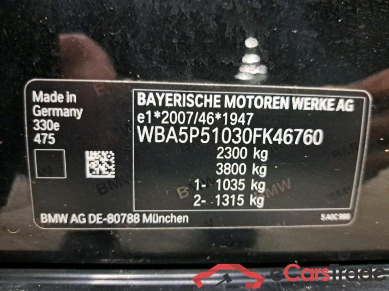 BMW - BMW 3 BERLINE 330e 292PK Business Edition With Heated Seats & Driving Assistant Pack & Comfort Entry  * HYBRID * #6