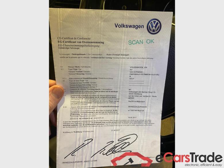 VOLKSWAGEN Golf VII CNG Golf HL 1.4 TGI BlueMotion 81 kW (110 ch) 6 vitesses manuel #6