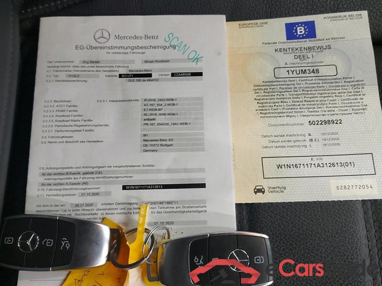 MERCEDES - MER GLE 350 de 320PK DCT 4MATIC Business Solution With Leather Pack & Smartphone Integration  * HYBRID * #4