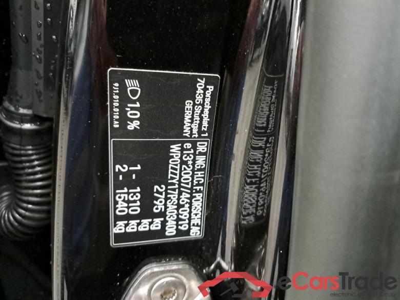 PORSCHE - POR TAYCAN 408PK With Performance Battery 93Kwh & Heat Pump & Pack Business & Adaptive Air Suspension & Heated Seats  & Lane Assit & Adaptive Cruise & Fixed Pano & 20 Inch Alloy Pano Roof   * ELECTRIC * #6