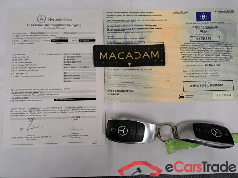 MERCEDES - MER A BERLINE 180 d 116PK DCT Launch Edition & Pack Premium #4