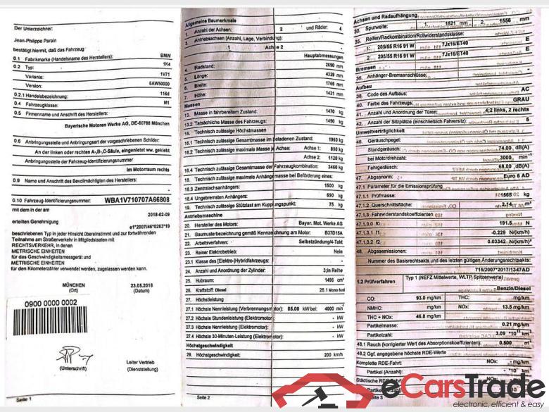 BMW 116 Hatch Dsl (F20 LCI) 116 dA AdBlue (EU6c) #5