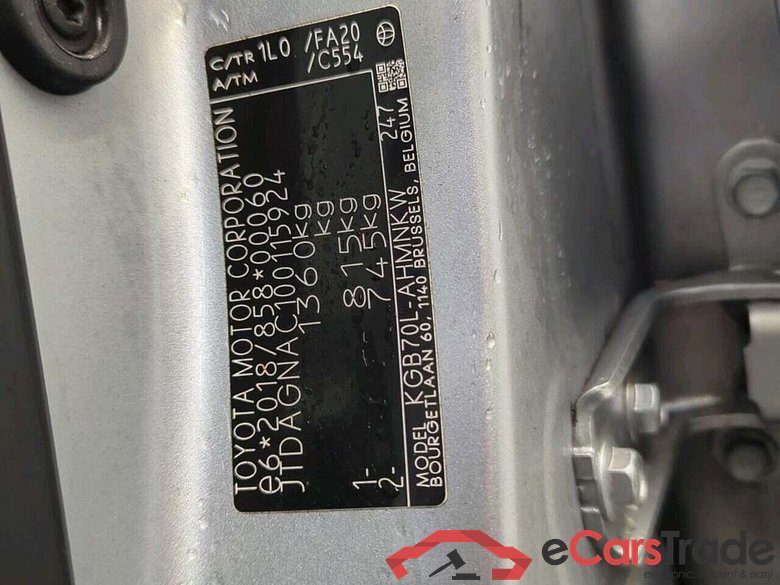 TOYOTA Aygo X 1.0 VVT-i MT Play #6