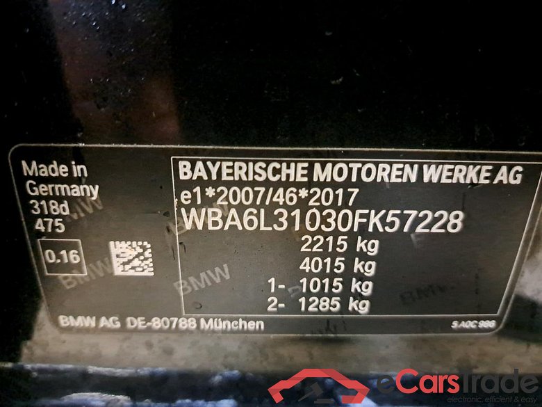 BMW - BMW 3 TOURING 318dA 136PK Business Edition Advantage & Pack Business  With Heated Seats & Towing Hook #6