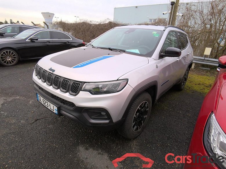 Jeep Compass 1.3i T4 Plug-In Hybrid Trailhawk eAWD Aut. LED Virtual Navi 1/2 Leather KeylessGo Camera Klima PDC ... #1