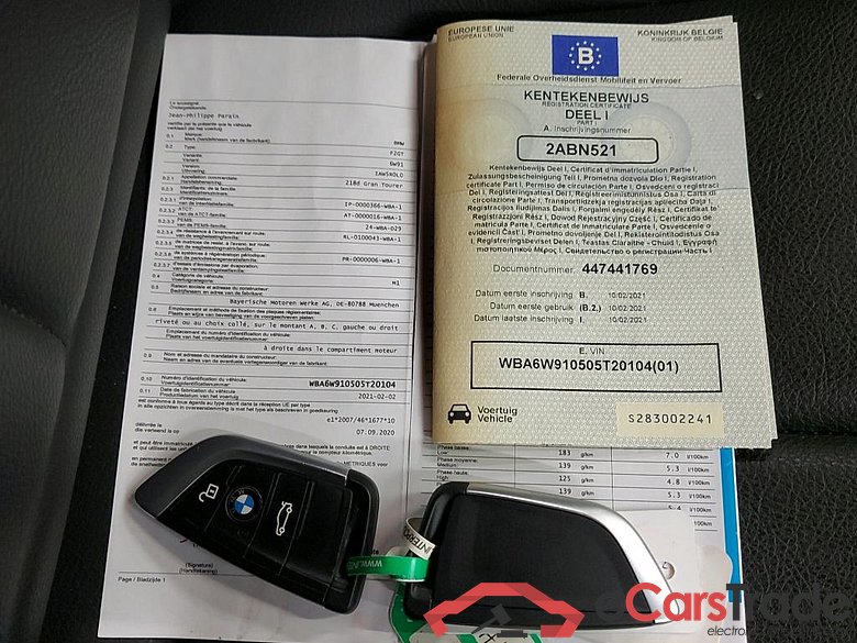 BMW - BMW 2 GRAN TOURER 218d 136PK Advantage Business Edition & Pack Business With Sport Seats & LED & Removable Trailer Hook #4