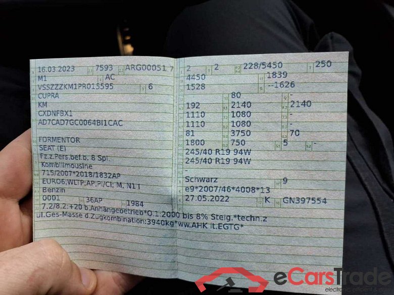 Cupra Formentor (KM7)(08.2020->) DE - SUV5 2.0 TSI EU6d, VZ 4 Drive, 2020 - 2024 #4