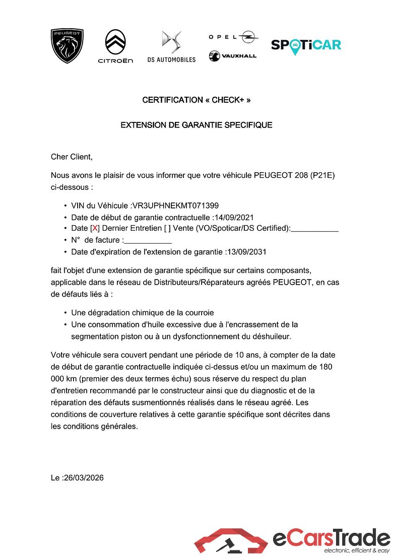 208 Allure Business 1.2 PureTech 100CV BVM6 E6d #2