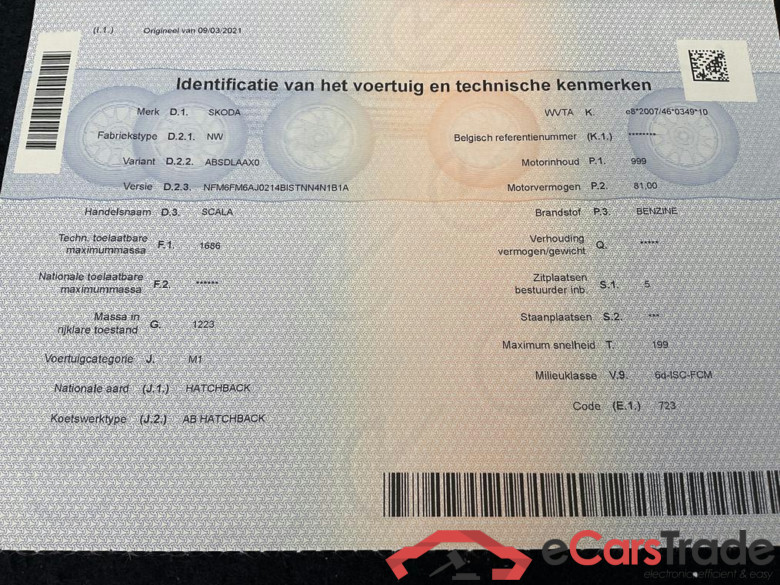 SKODA Scala Scala Clever 1,0 TSI 81 KW 6-speed mech. #5