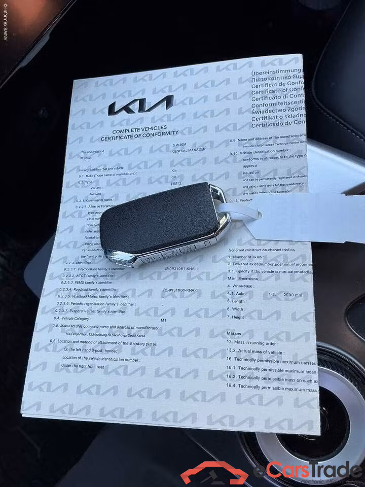 Kia EV6 Ev6 BEV 58 kWH Air 125kW/170pk  5D/P Auto-1 #2