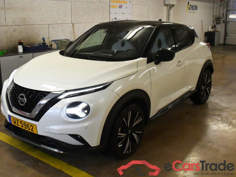 Nissan Juke 1.0 DIG-T N-Design Aut. LED Navi ACC 1/2 Sport-Leather Camera KeylessGo Klima PDC ...
