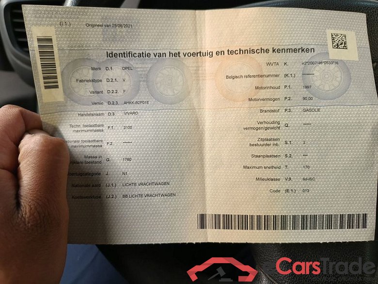 Opel Vivaro 2.0 Turbo 90kW Edition L3H1 31 5d #4