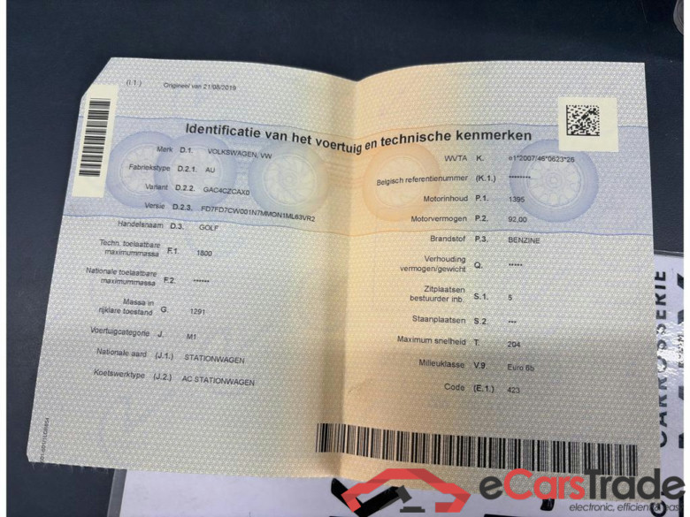VOLKSWAGEN Golf VII Golf HL 1.4 TSI BMT 92kW (125ch) 7 vitesses DSG #3