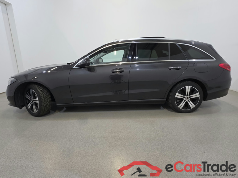 Mercedes C 300e Avantgarde Aut. Pano LED-Digital Ambient Navi Sport-Leather KeylessGo Camera 360 Klima PDC ... #2