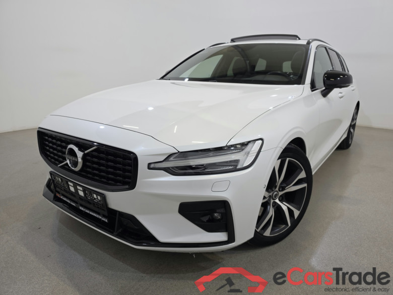 Volvo V60 2.0 B4 R-Design Aut. Pano LED Virtual ACC Navi Sport-Leather KeylessGo Camera Klima PDC ...