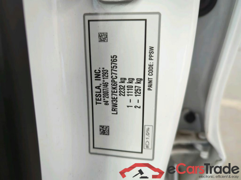 TESLA Model 3 Langstreckenbatt. Allradantrieb Dual Motor 4d 366kW #4
