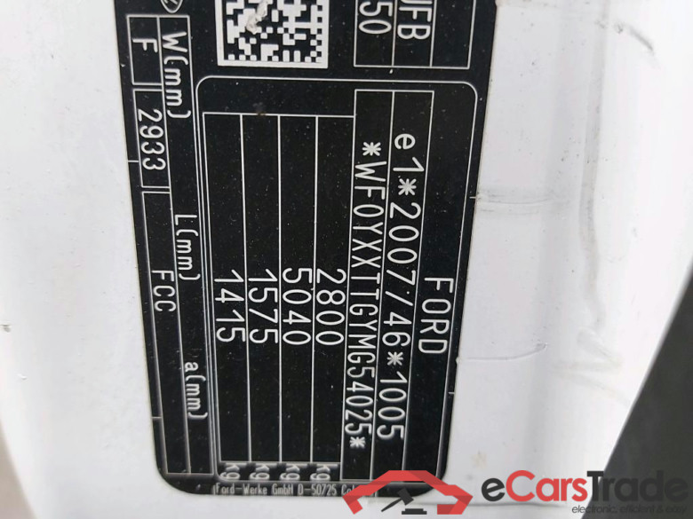FORD - FOR TRANSIT CUSTOM B/F 280S 2.0TD 105PK M6 FWD Trend  With Navigation & Heated Seats & Trailer Towing Hook #6