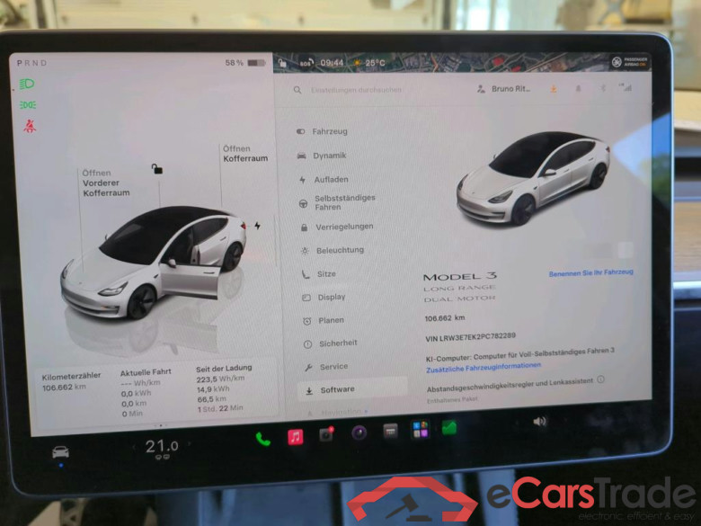 TESLA Model 3 Langstreckenbatt. Allradantrieb Dual Motor 4d 366kW #5