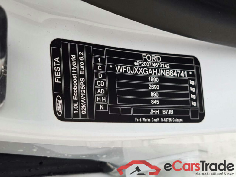 FORD Fiesta 1.0 EcoB.Hy. Tit. #4