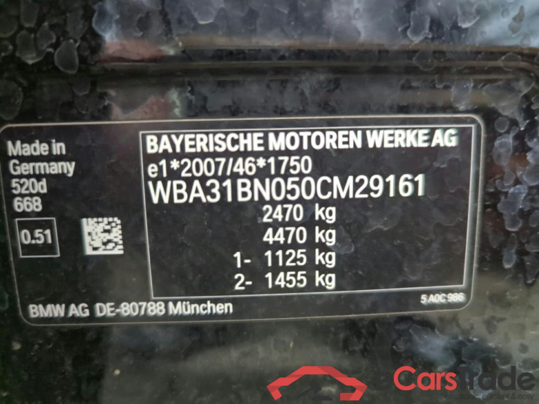 Baureihe 5 Touring 520 d 2.0 140KW AT8 E6d #4