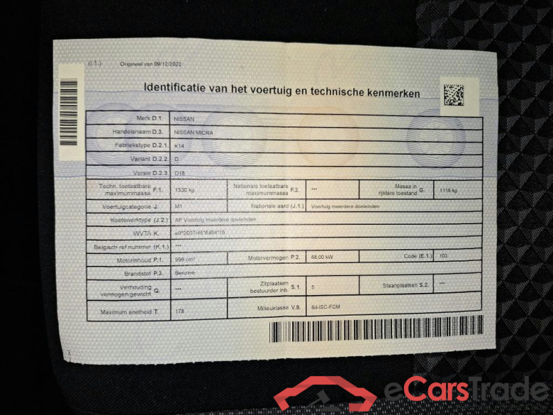 NISSAN MICRA 1.0 IG-T ACENTA
