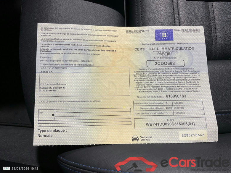 BMW IX3 80KWH AUTO