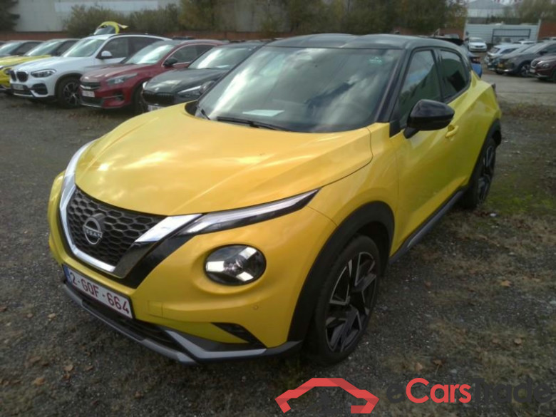 Nissan Juke 1.0 DIG-T N-Design LED Virtual Ambient 1/2 Sport-Leather KeylessGo Camera Klima PDC ...