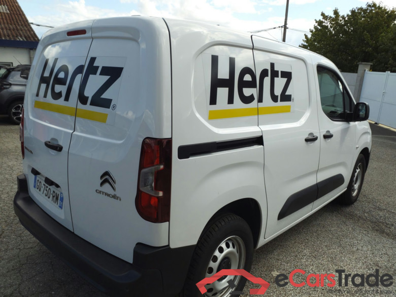 CITROËN Berlingo  CITROËN Berlingo  VAN M 950 HDI 100 BVM6 + PACK CHANTIER + CABINE EXTENSO +ECRAN 8 POUCES + CAMERA RECUL #3