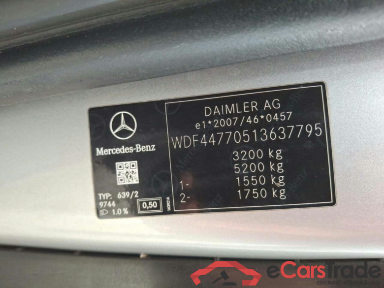 MERCEDES-BENZ Vito Tourer 116 CDI Pro Ex. Lang AUT. #5
