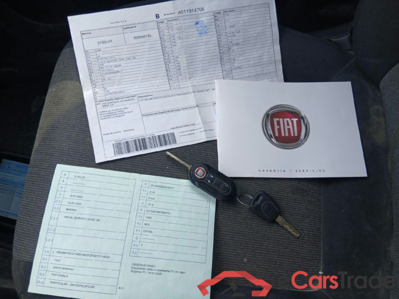 FIAT Doblò Cargo/2015/4P/furgón derivado de turismo Cargo SX 1.6 Mjet 66kW (90CV) (AC) #5