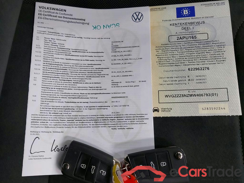 VOLKSWAGEN - VW  TIGUAN 1.4 eHybrid 245PK DSG Life Pack Travel & Chrome & Winter & Nav Discover Media & Easy Open & Rear Camera * HYBRID * #4