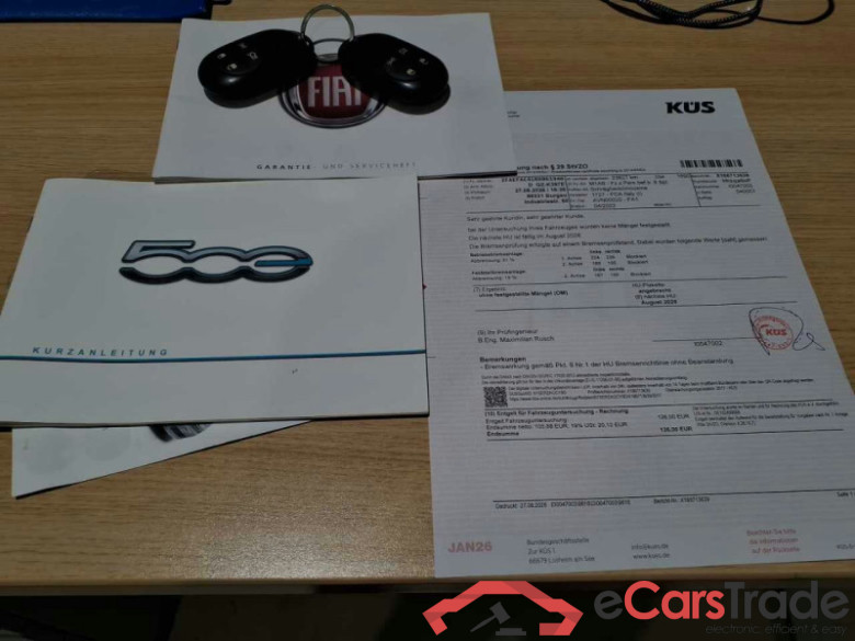 Fiat 500 e (332) Lim. (2020->) DE - LimS3, Icon Batterie 42 kWh, 2020 - 2023 #2