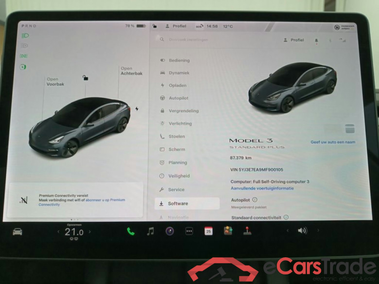 Tesla Model 3 Standard RWD Plus 4d *probleem batterij* #6
