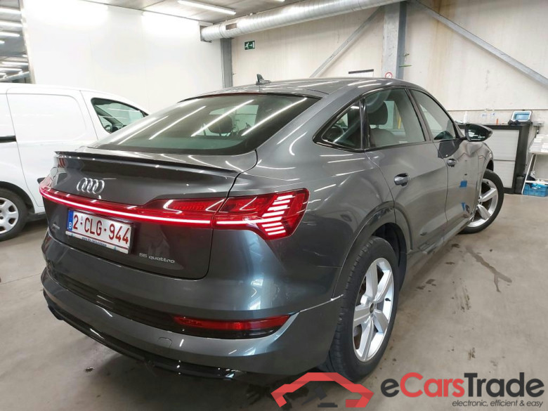 AUDI - AUD E-TRON 55 SB Quattro 408PK S-Line Limited Edition With Milano Leather Heated Seats & Driver Mem Seat & Shadow Look & Comfort Key &  Surround Cameras *  ELECTRIC * #2