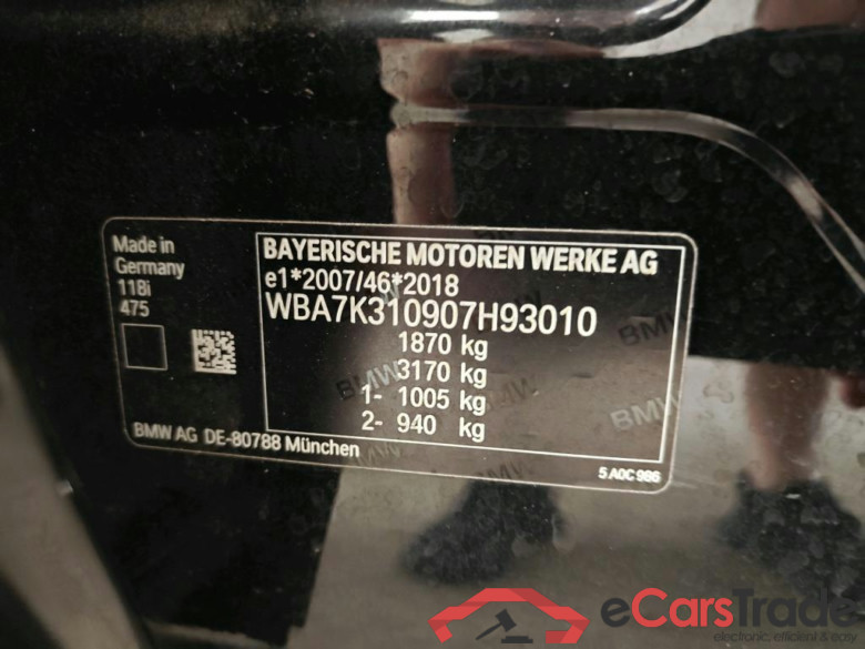 BMW 1 Serie 118iA  M Sport 5d + M Aerodynamicapakket #6