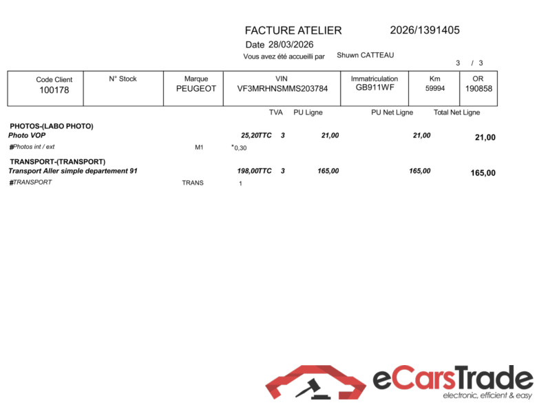 5008 Active Business 1.2 PureTech 130CV BVM6 7 Sieges E6d / PRÊT A VENDRE #4