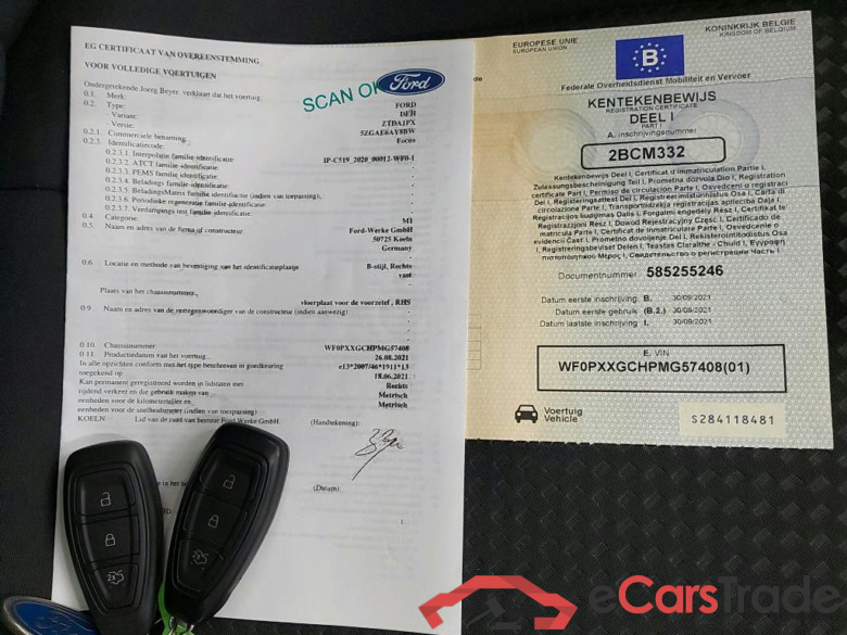 FORD - FOR FOCUS CLIPPER EcoBlue 120PK ST-Line X Pack Design & Winter & Technology & Parking Pack & Full LED & Head UP & B&O Sound & Openable Pano Roof #4