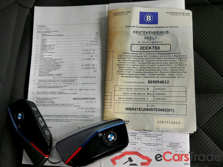 BMW - BMW X5 xDrive50e 489PK M Sport With Climatic & Nav & Heated Sport Seats & Active Cruise & Park Sensors Fr&R & Pano   * HYBRID *  ***   ONLY PART 1 REGISTRATIOIN AVAILABLE - NUR TEIL I FAHRZEUGBRIEF  ! *** #4