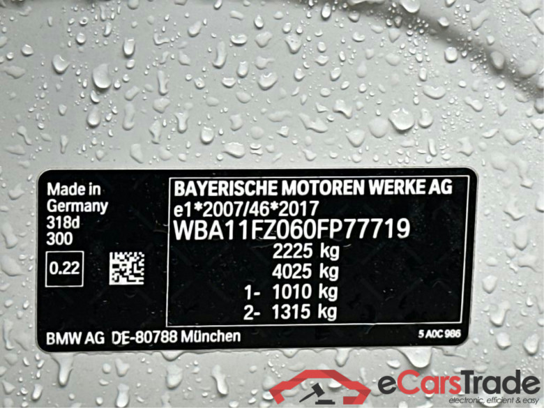 Baureihe 3 Touring 318 d 2.0 110KW AT8 E6d #4